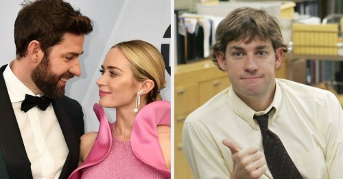 John Krasinski’s Kids Think Emily Blunt Married Him “Out Of Charity” Because They’re Convinced He Has A Regular Job Thanks To “The Office”