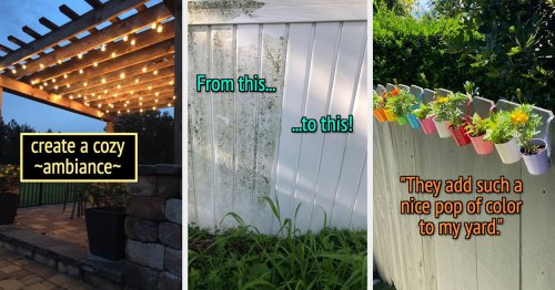 42 Simple But Impactful Backyard Upgrades That'll Make You Actually Want To Hang Out There