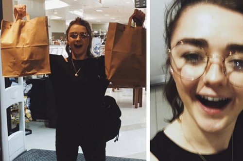 This Is What Happened When Arya Stark Crashed A "Game Of Thrones" Screening Party
