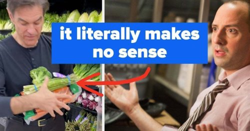 A Complete List Of Every Bizarre Thing Dr. Oz Does In This 39-Second Clip Of Him Grocery Shopping