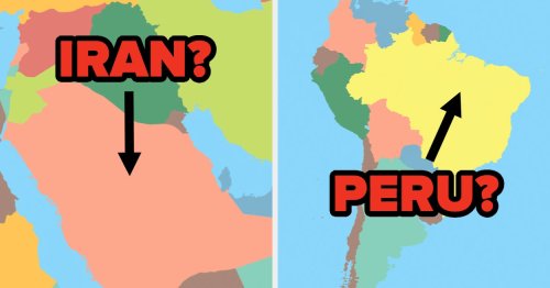 Research Shows These Are The 13 Countries People Struggle To Identify On A Map – Can You Guess Even Half Right?