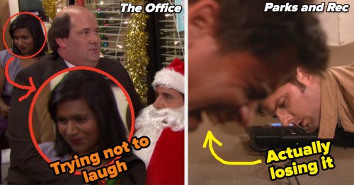 23 TV Moments So Funny, The Actors Couldn't Help Actually Cracking Up On Screen