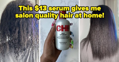 This $13 Hair Serum Might Actually Be Magic, And I Never Straighten My Curls Without It