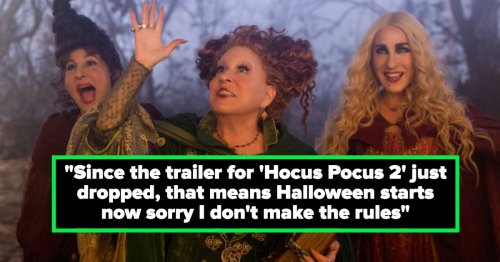 21 Reactions To The "Hocus Pocus 2" Teaser Trailer That Anyone Who Grew Up Loving The Original Would Appreciate