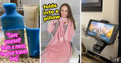 If You’re Constantly Getting On A Plane, You’ll Probably Wonder Why You Didn’t Buy These 38 Products Sooner