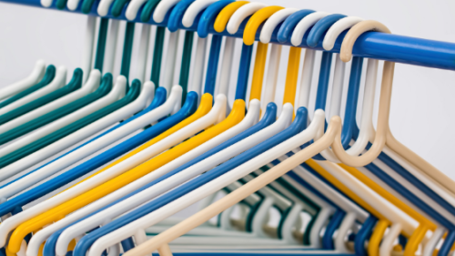 Here's The Most Effective Way to Move Clothes on Hangers