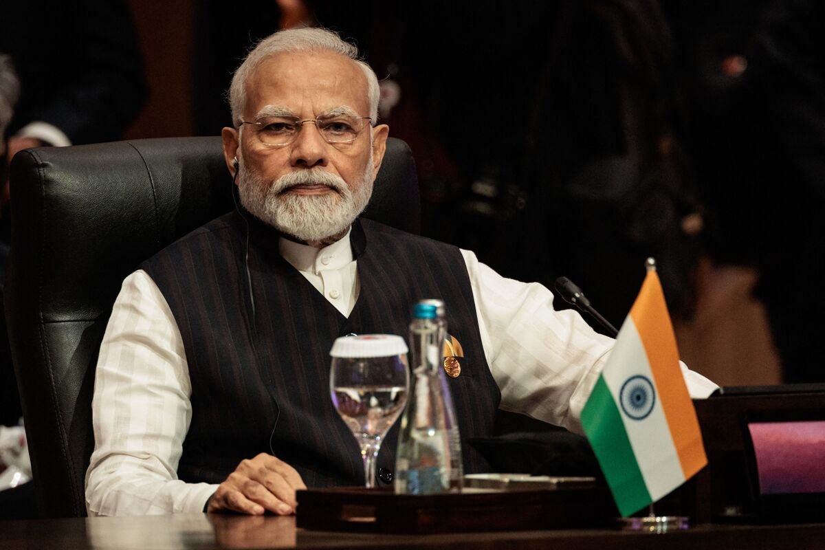 Modi Enjoys a $3.8 Trillion Market Moment as G-20 Leaders Fly In