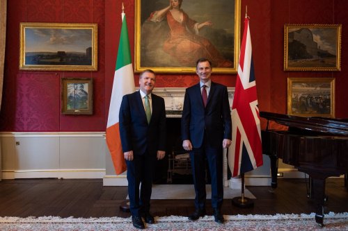 Brexit Talks at New Level After Hunt Meeting, Irish Minister Says