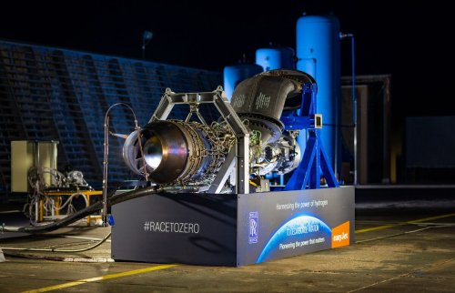Rolls-Royce Makes Leap Forward With Hydrogen Engine Test