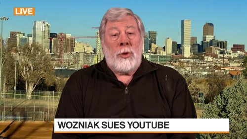 Wozniak Says He's Taking YouTube Lawsuit as Far as He Can