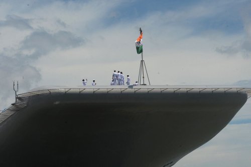 India to Add $5 Billion Aircraft Carrier to Fleet to Counter China
