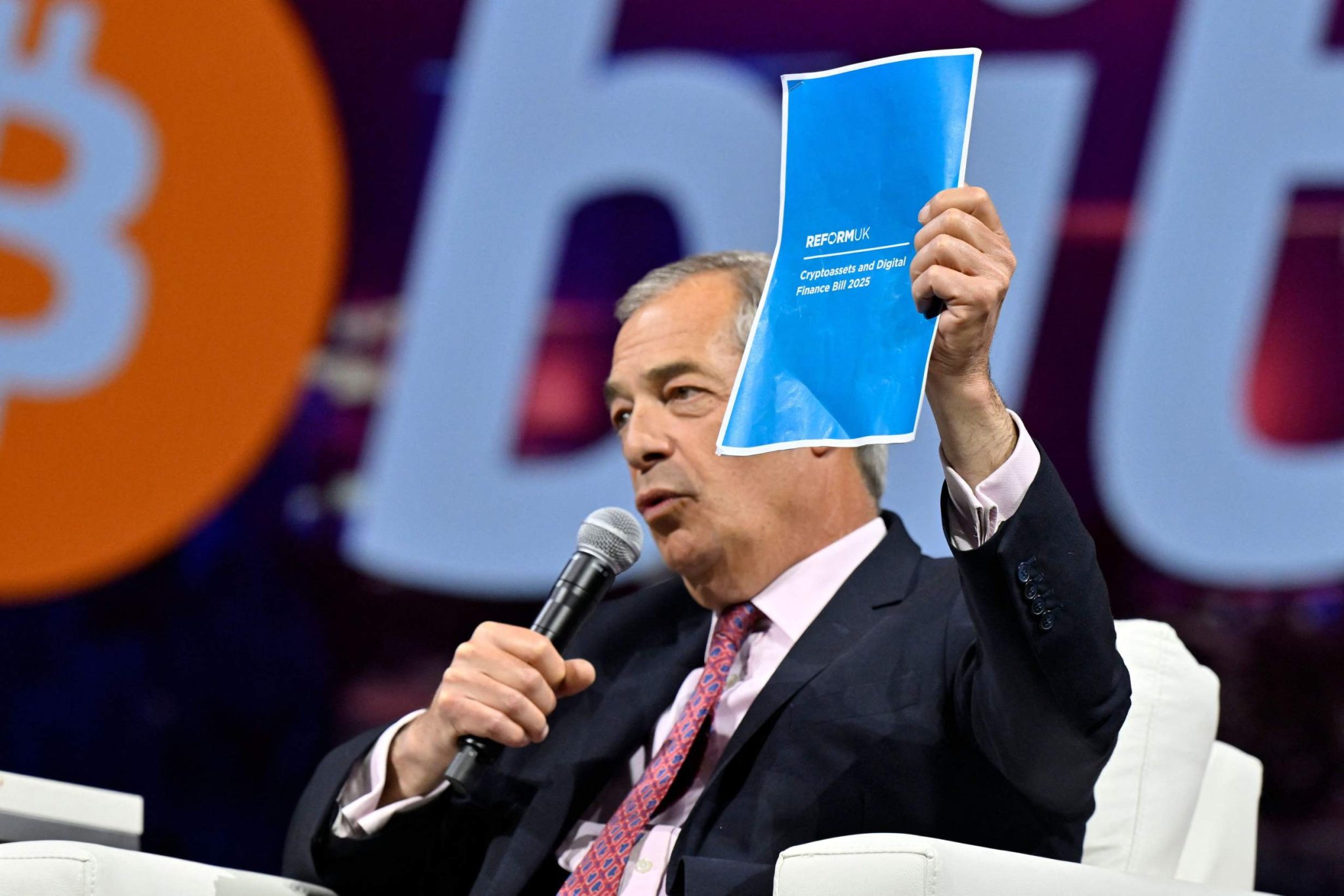 Nigel Farage Took £50,000 from Crypto Firms Then Said He Was ‘Not Aware’ of the Industry Funding His Party