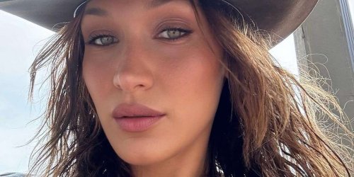 Bella Hadid's Cowgirl Copper Nails Will Be Everywhere This Spring