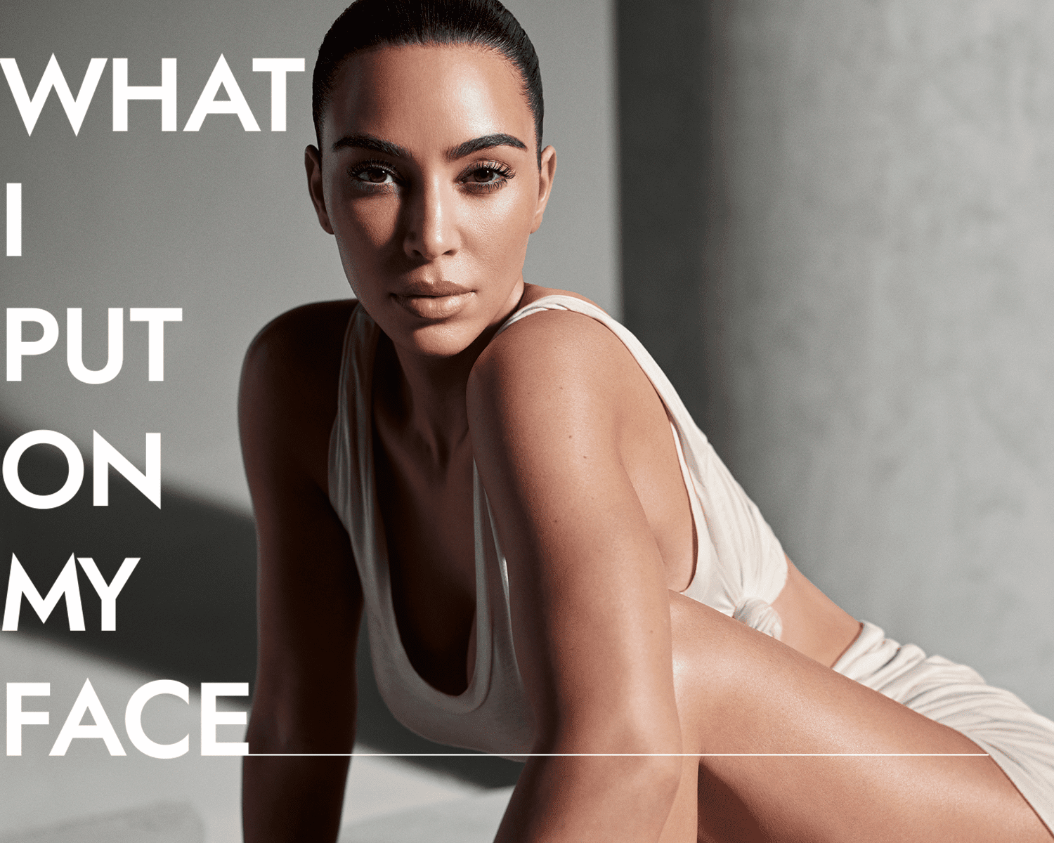 Kim Kardashian Has Some Skincare Regrets