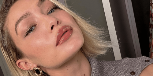 Gigi Hadid's Red French Manicure Is a Spring Vibe
