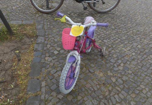 Jetzt gibt es schon Knöllchen fürs Kinderfahrrad
