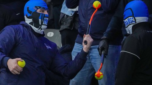 Hertha-Ultra über Tennisball-Protest: „Froh, dass es vorbei ist“