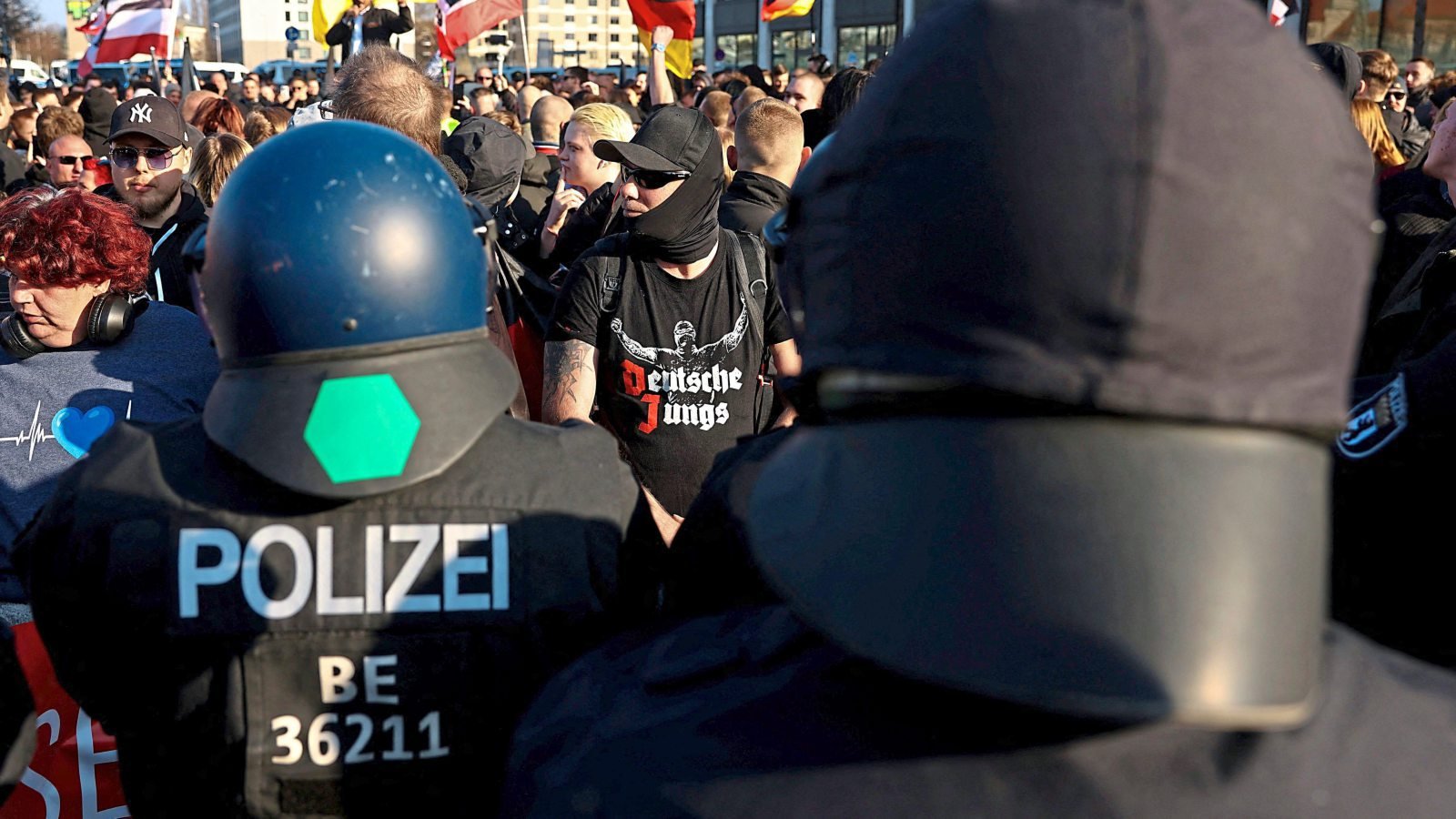 Neonazi-Demonstration in Berlin vorzeitig beendet – 85 Festnahmen!