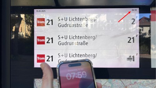Warum man den BVG-Anzeigen nicht immer vertrauen kann