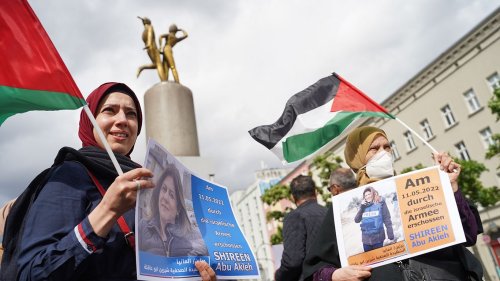 Deutzende Teilnehmer bei Palästinenser-Demo in Neukölln