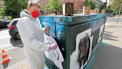 Jugendliche Sprayer am Trafohäuschen erwischt!