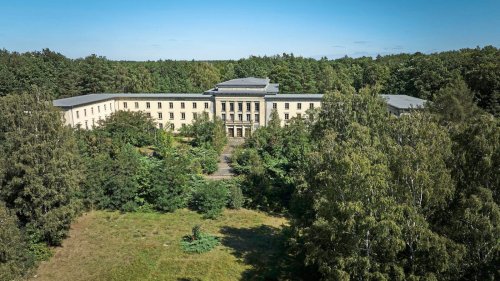 Frühere DDR-Kaderschmiede Bogensee vor dem Abriss