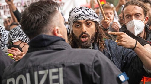 Polizist bei Israel-Hass-Demo schwer verletzt!