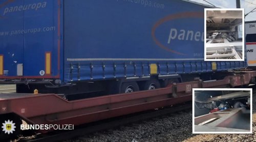 Zwei Frauen fahren auf Güterzug Hunderte Kilometer durch Deutschland