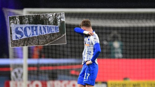 Schande! Hertha-Ultras machen ihrem Derby-Frust Luft