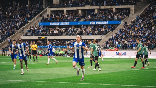 Reese rettet Hertha Remis zum Saisonabschluss