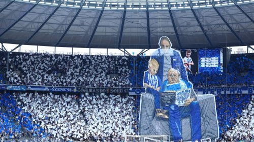 So erlebten Hertha-Präsident Bernstein und Coach Schwarz ihr Heimdebüt