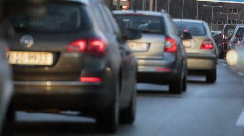 Viel Verkehr auf Berlins Straßen rund um Himmelfahrt und Pfingsten