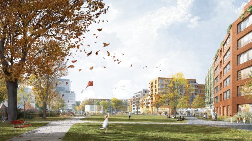 Tempelhof bekommt rund um das Rathaus ein neues Wohnquartier