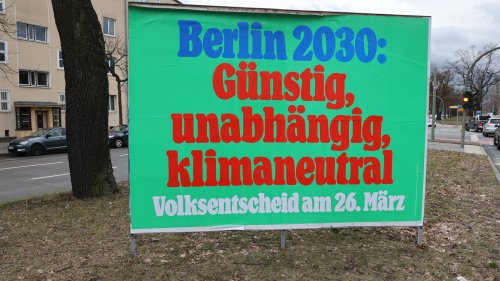 Berlins Wirtschaft warnt vor Klima-Volksentscheid