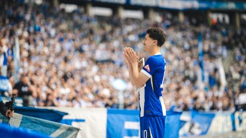 Maza dankt Hertha für die Liebe