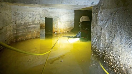 Blick in den Adlon-Bunker! Hier suchten Ufa-Stars Schutz vor Bomben