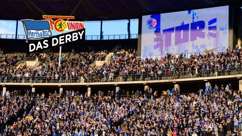 Hertha vs. Union: Hier gibt es noch letzte Derby-Tickets
