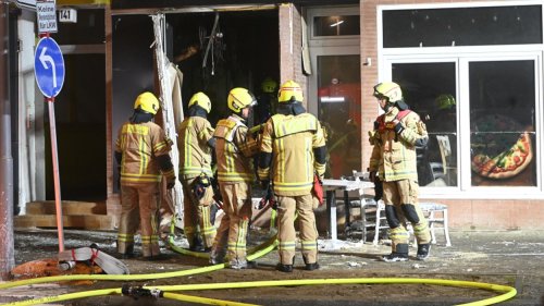 Wilhelmstadt: Brand und Verpuffung in Pizzeria in Spandau