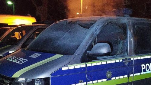 Polizeiwagen in Wilmersdorf angezündet – Totalschaden!