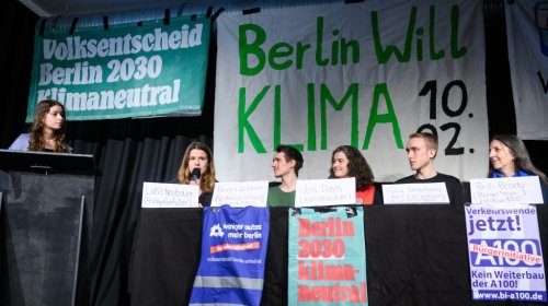 Klimaaktivisten kündigen Proteste in Berlin an