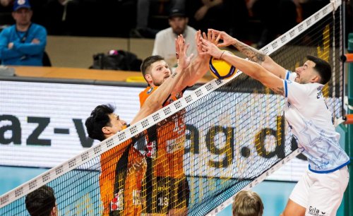 BR Volleys gewinnen in drei Sätzen gegen die Netzhoppers