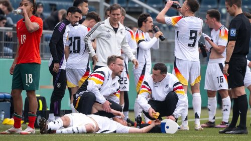 Kopf-Crash! Sorgen um Herthas Klemens nach DFB-Einsatz