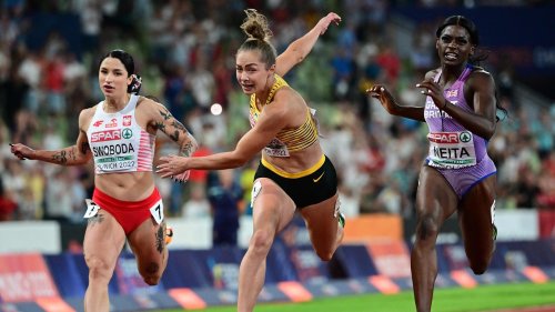 Gina Lückenkemper ist Europameisterin über 100 Meter