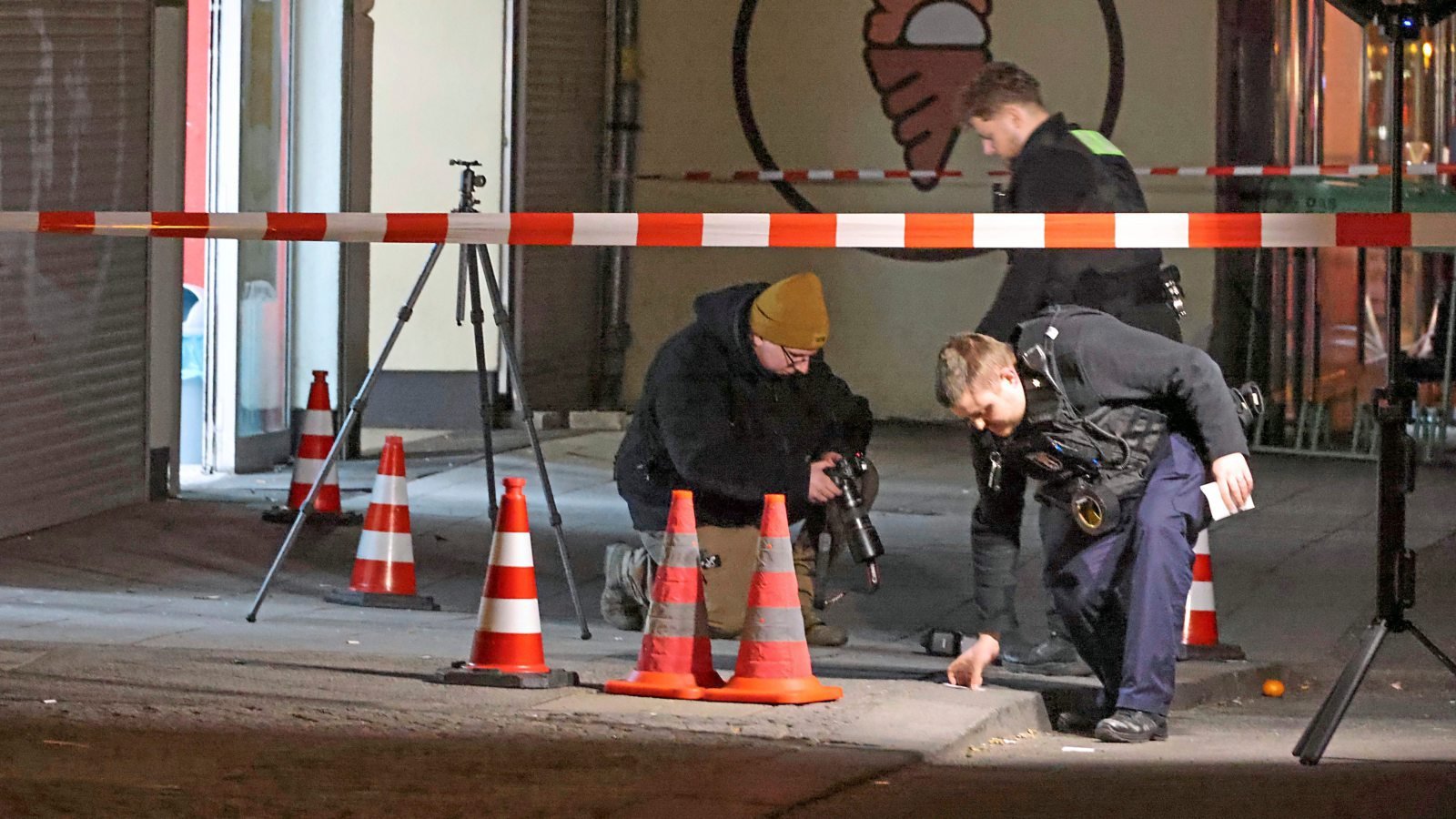 Vier Männer nach Schüssen auf Eurogida-Supermarkt verhaftet