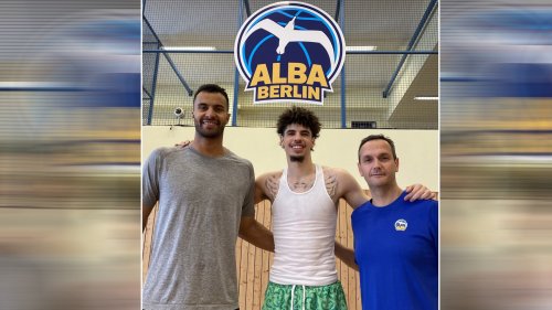 NBA-Star LaMelo Ball trainiert bei Alba Berlin mit!
