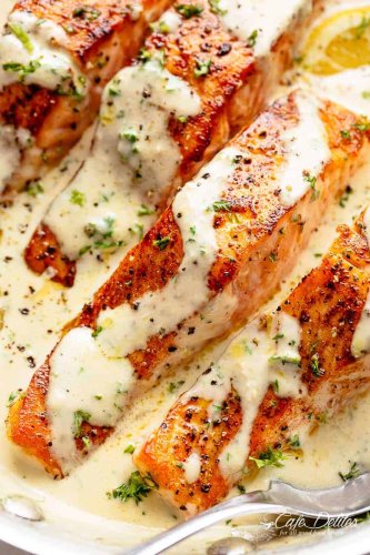 Creamy Garlic Butter Salmon