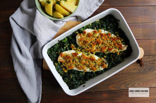 Schlemmerfilets auf Spinat