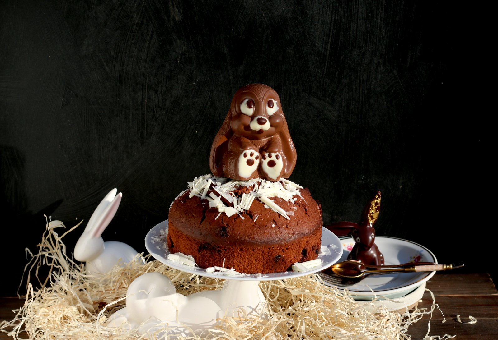 Schokoladenkuchen für Ostern