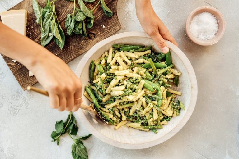Pesto Pasta Primavera Is the Summer Dinner I Make At Least Once a Week