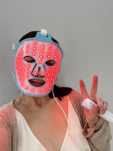 I’ve Been Wearing a Red Light Therapy Mask for Two Months—and I Can’t Get Over the Results
